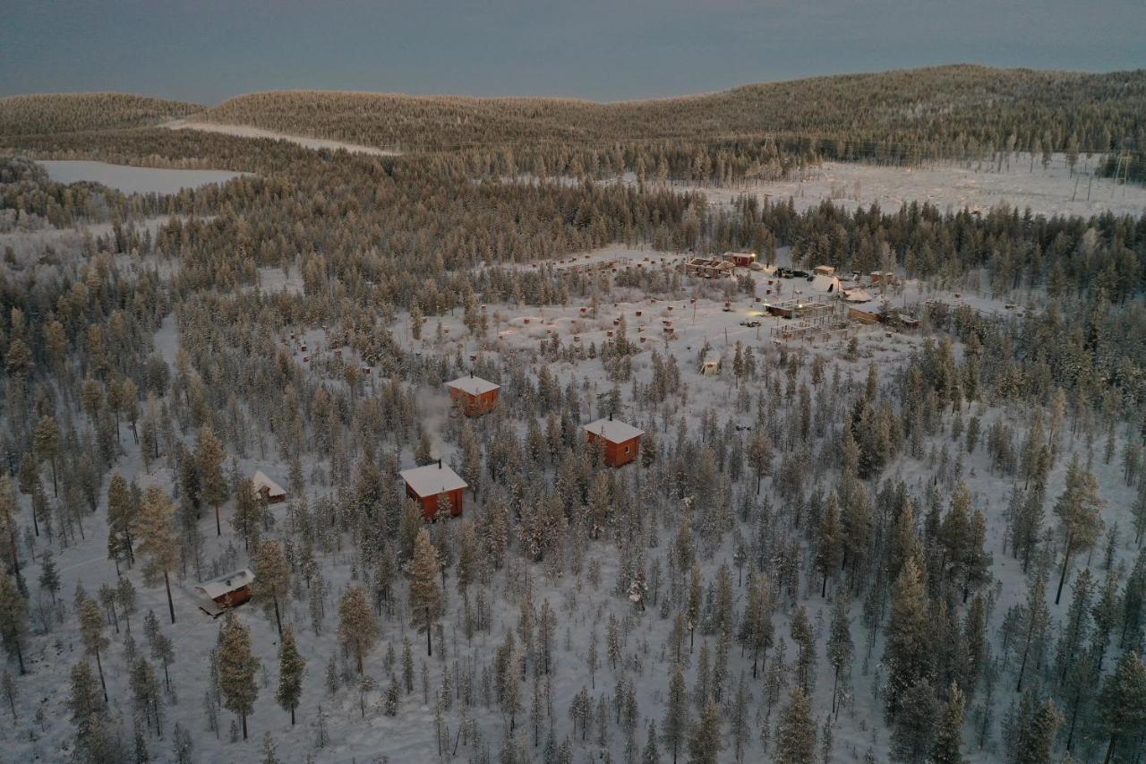 Aurora Husky Hut Villa Inari Exterior photo